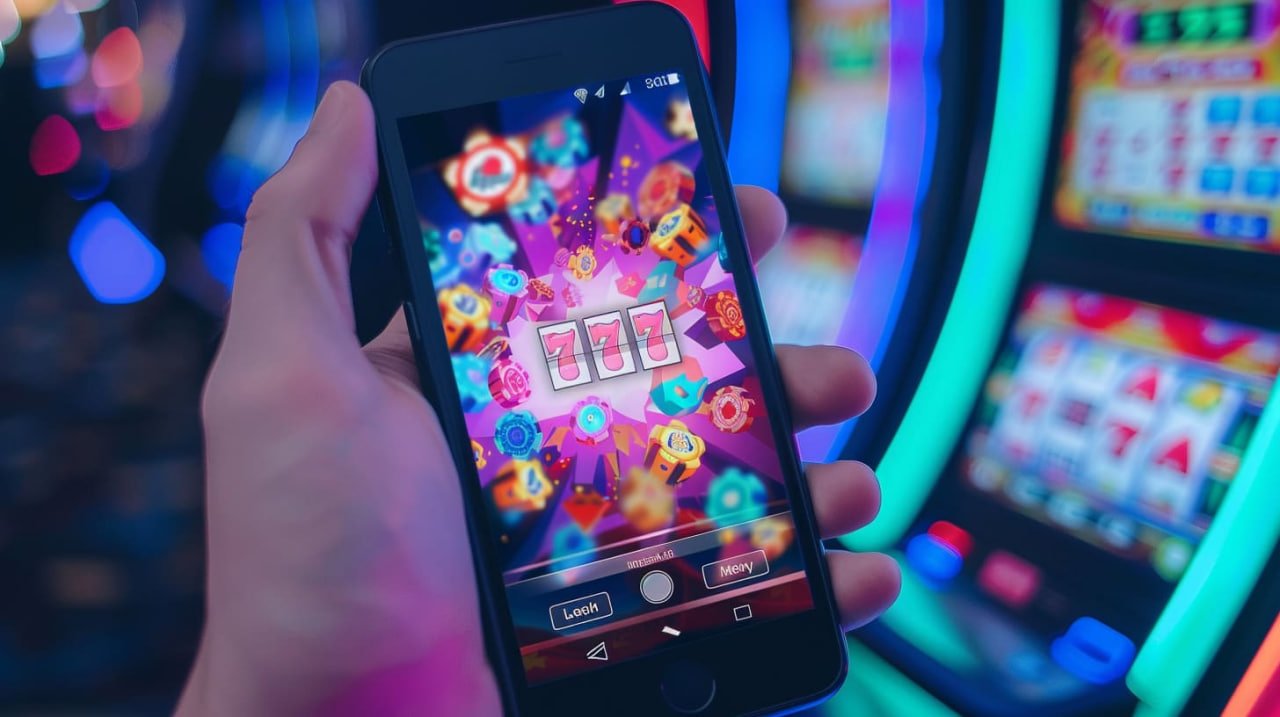 Pemain Indonesia memainkan slot online kdg789 dari smartphone Android